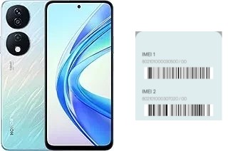 How to find the IMEI code on Honor X7b