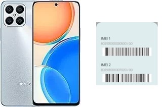 How to find the IMEI code on Honor X8