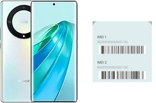 How to find the IMEI code on Honor X9a