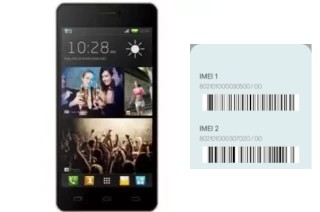 How to find the IMEI code on HON-C980