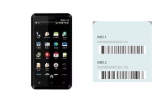 How to find the IMEI code on HONPhone Z1