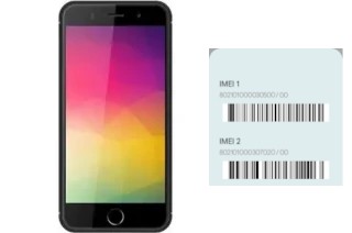 How to find the IMEI code on Cosmos V8 Lite