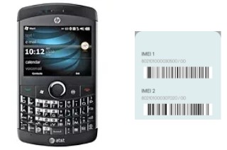 How to see the IMEI code in iPAQ Glisten