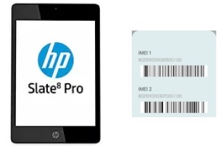 How to find the IMEI code on Slate8 Pro