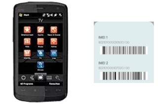 How to see the IMEI code in Touch HD T8285