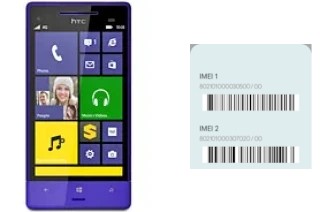 How to see the IMEI code in HTC 8XT