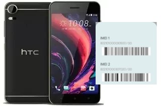 How to see the IMEI code in Desire 10 Compact