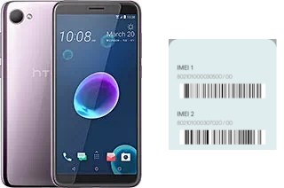 How to see the IMEI code in Desire 12