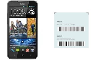 How to see the IMEI code in Desire 516