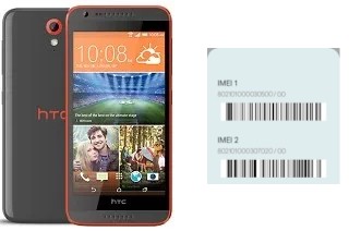 How to see the IMEI code in Desire 620G