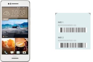 How to see the IMEI code in Desire 728G