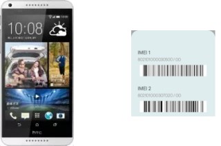 How to see the IMEI code in Desire 816 Dual