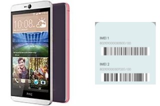 How to find the IMEI code on Desire 826 dual sim