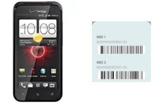 How to see the IMEI code in DROID Incredible 4G LTE