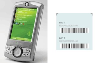 How to see the IMEI code in P3350