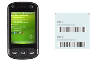 How to see the IMEI code in P3600i