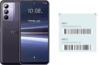 How to find the IMEI code on HTC U23