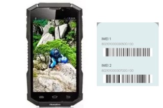 How to find the IMEI code on W506