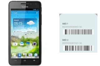 How to see the IMEI code in Ascend G615