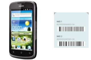 How to find the IMEI code on Ascend G300