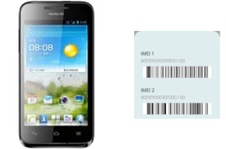 How to find the IMEI code on Ascend G330D U8825D