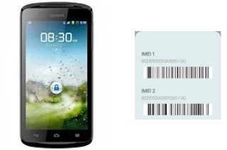 How to find the IMEI code on Ascend G500