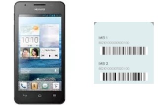 How to find the IMEI code on Ascend G525