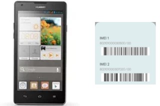 How to find the IMEI code on Ascend G700