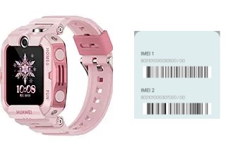 How to see the IMEI code in Children's Watch 4X