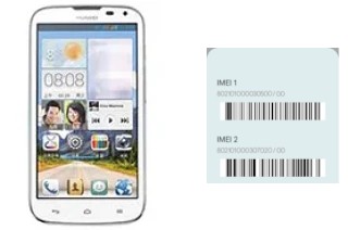 How to find the IMEI code on Ascend G730