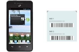 How to find the IMEI code on Ascend Plus