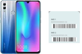 How to find the IMEI code on Honor 10 Lite