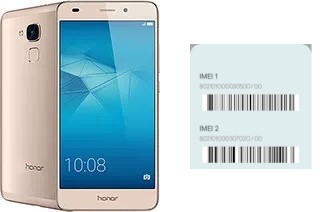 How to find the IMEI code on Honor 5c