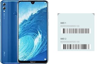 How to see the IMEI code in Honor 8X Max