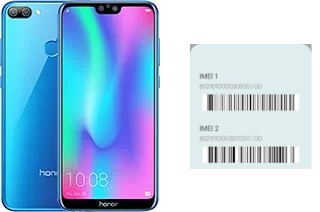 How to see the IMEI code in Honor 9N (9i)