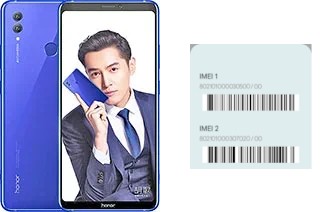 How to see the IMEI code in Honor Note 10