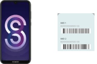 How to find the IMEI code on Honor Play 8