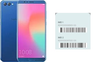 How to see the IMEI code in Honor View 10