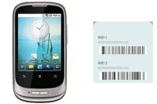 How to find the IMEI code on U8180 IDEOS X1