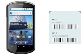 How to find the IMEI code on U8800 IDEOS X5