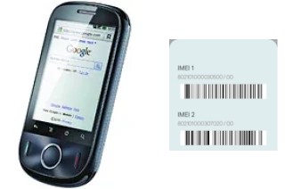 How to find the IMEI code on U8150 IDEOS