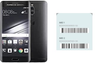 How to find the IMEI code on Mate 9 Porsche Design