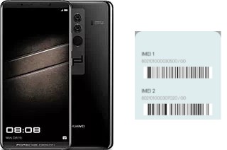 How to find the IMEI code on Mate 10 Porsche Design