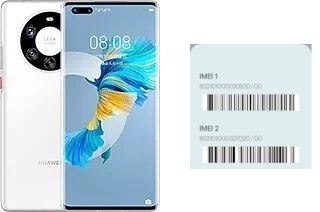 How to find the IMEI code on Mate 40 Pro+