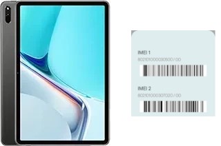 How to find the IMEI code on MatePad 11 (2021)