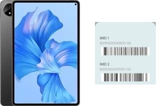 How to see the IMEI code in MatePad Pro 11 (2022)