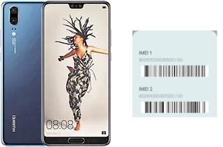 How to see the IMEI code in Huawei P20