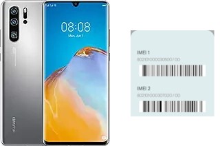 How to find the IMEI code on P30 Pro New Edition