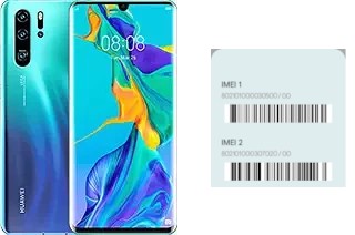 How to see the IMEI code in P30 Pro