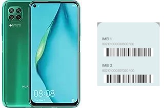 How to find the IMEI code on P40 lite